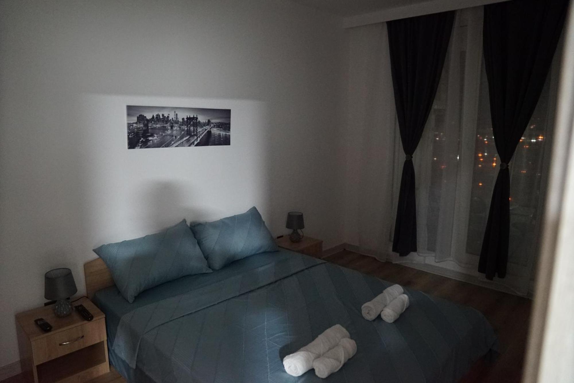 Skopje Sky City 19Th Floor Twin & 12Th Floor & 25Th & 33 Floor Apartments & With Pool & Spa & Gym & Parking Included In Price ภายนอก รูปภาพ